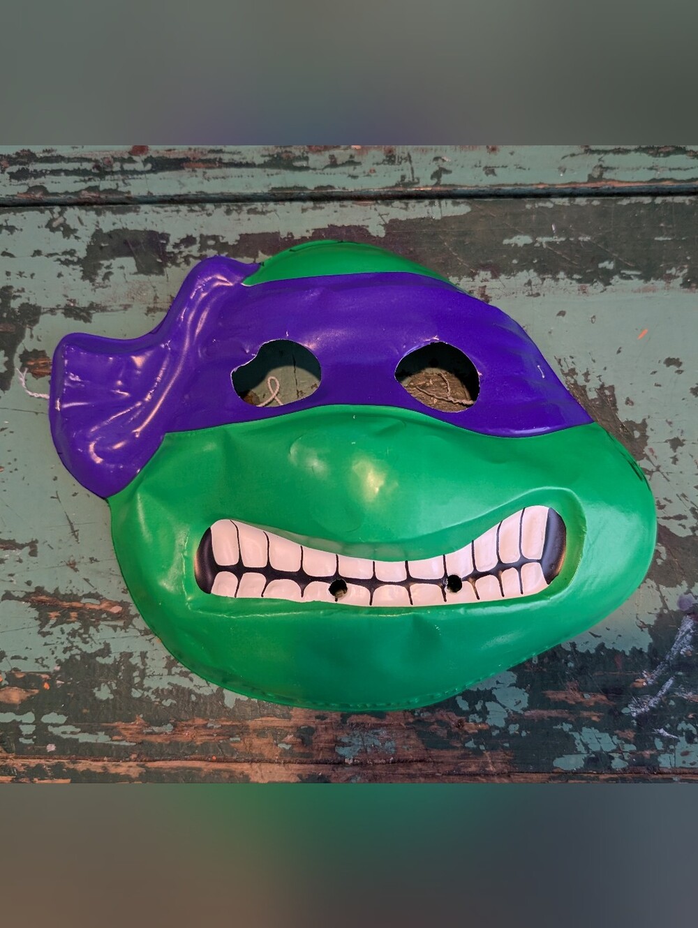 Rare! Vintage 1988 Tmnt - Teenage Mutant Ninja Turtles - Donatello Mask!